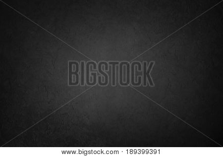 black dark background with liight center. Black texture.