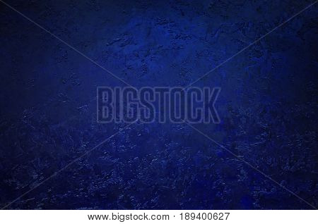 Grunge blue background from sheet metal. Blue texture.