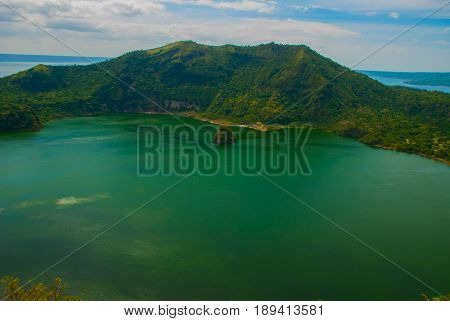 Taal Volcano In Tagaytay, Philippines
