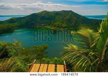 Taal Volcano In Tagaytay, Philippines