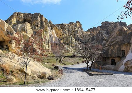 Rock Formations At Cappadocia, Anatolia, Turkey