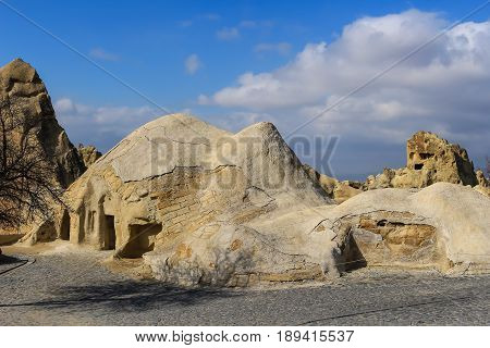 Rock Formations At Cappadocia, Anatolia, Turkey