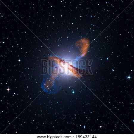 Ngc5128 Is A Lenticular Galaxy In The Constellation Of Centaurus