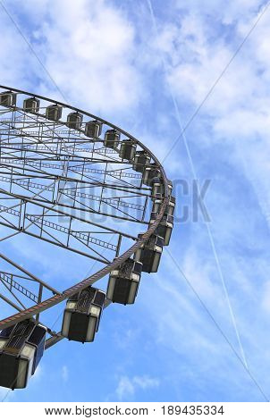 The Big Wheel (Roue de Paris) at Place de la Concorde Paris France