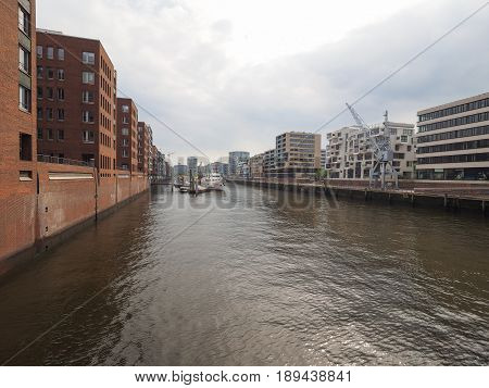 Hafencity In Hamburg