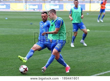 Training Session Of Ukraine National Football Team In Kyiv