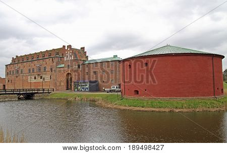 Ancient castle in the heart of Malmo in Sweden