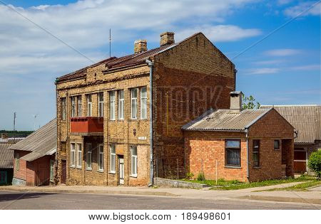 View of the old architecture in Novogrudok Belarus architecture 24 May 2017 editorial