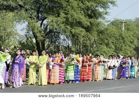 Shinbyu Or Novitiation Ceremony