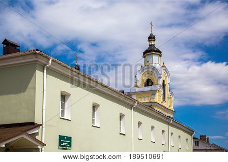 St. Nicholas Church in Novogrudok Belarus architecture 24 May 2017 editorial