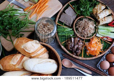 Vietnamese Food, Banh Mi Thit