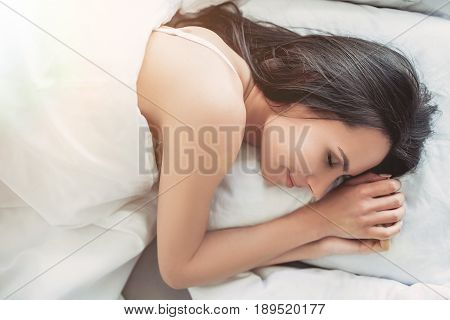 Charming Young Woman At Home