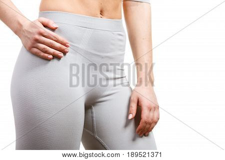 Female Hips Wearing Thermoactive Underwear