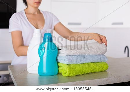 Freshly Washed Laundry