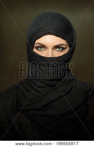 Woman In Niqab