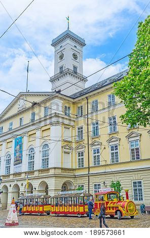 The Tower Of Lvov City Hall