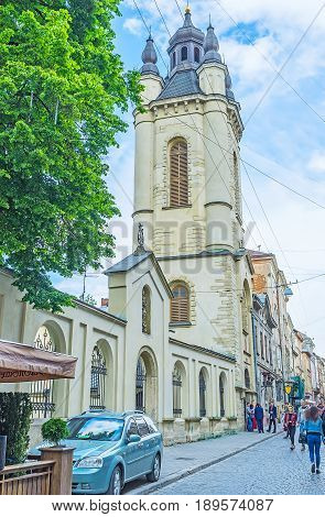 The Bell Tower Of Armenian Cathedral