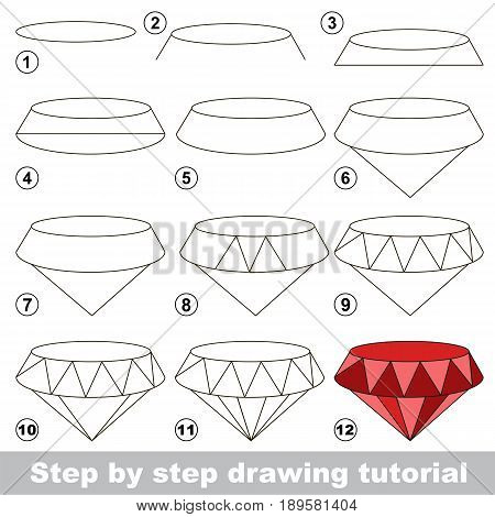 Drawing Tutorial For Preschool Children.