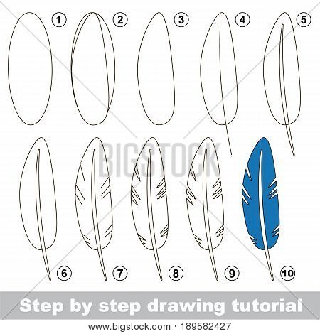 Drawing Tutorial For Preschool Children.
