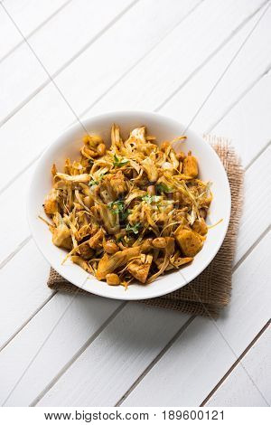 Kathal ki Sukhi Sabzi or jackfruit vegetable recipe of fanas chi bhaji or phanas ki sabzi