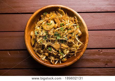 Kathal ki Sukhi Sabzi or jackfruit vegetable recipe of fanas chi bhaji or phanas ki sabzi