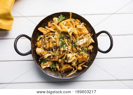 Kathal ki Sukhi Sabzi or jackfruit vegetable recipe of fanas chi bhaji or phanas ki sabzi