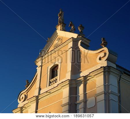 Saint Trinity Church in Kamyanets Podolsky Ukraine