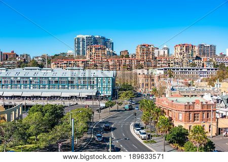 Woolloomooloo And Potts Point Neighbourhoods View From Above
