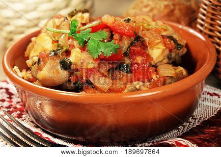Food Of Ethnic Cuisine Of Georgia