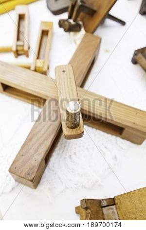 Old Wooden Instrument