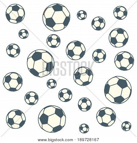 Nice Picture Of Colorful Football Balls