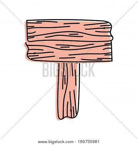 nice retangular wood emblem design vector illustration