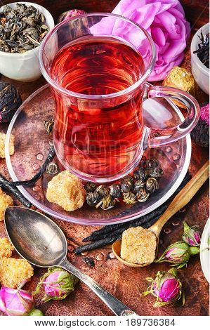Tea Cup And Herbal Tea