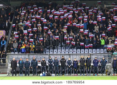 Uefa Euro 2016 Play-off For Final: Slovenia V Ukraine