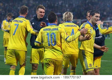 Uefa Euro 2016 Play-off For Final: Slovenia V Ukraine