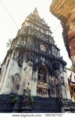 Ku Phra Kona, Group Of Khmer Prangs Or Pagodas Built In The 11Th Century With Baphuon Architectural