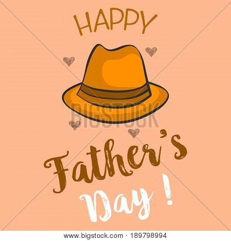 Happy father day collection stock vector illustration