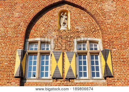 Detail Of The Agathator In Bedburg Alt-kaster, Germany