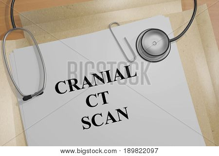 Cranial Ct Scan - Medical Concept
