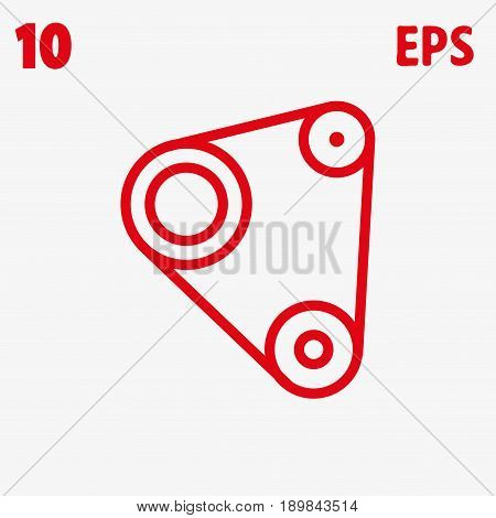 icon stock vector illustration flat design style