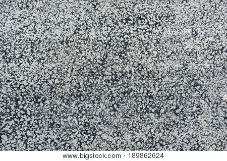 Abstract small stone black and white concrete cement floor texture background