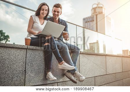 Love Couple On The Street