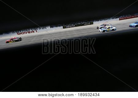 June 04, 2017 - Dover, DE, USA: Jamie McMurray (1) battles for position during the AAA 400 Drive for Autism at Dover International Speedway in Dover, DE.