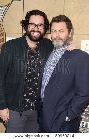 LOS ANGELES - JUN 5:  Brett Haley, Nick Offerman at 