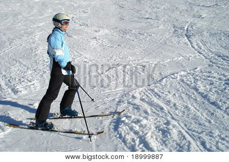 Skieuse