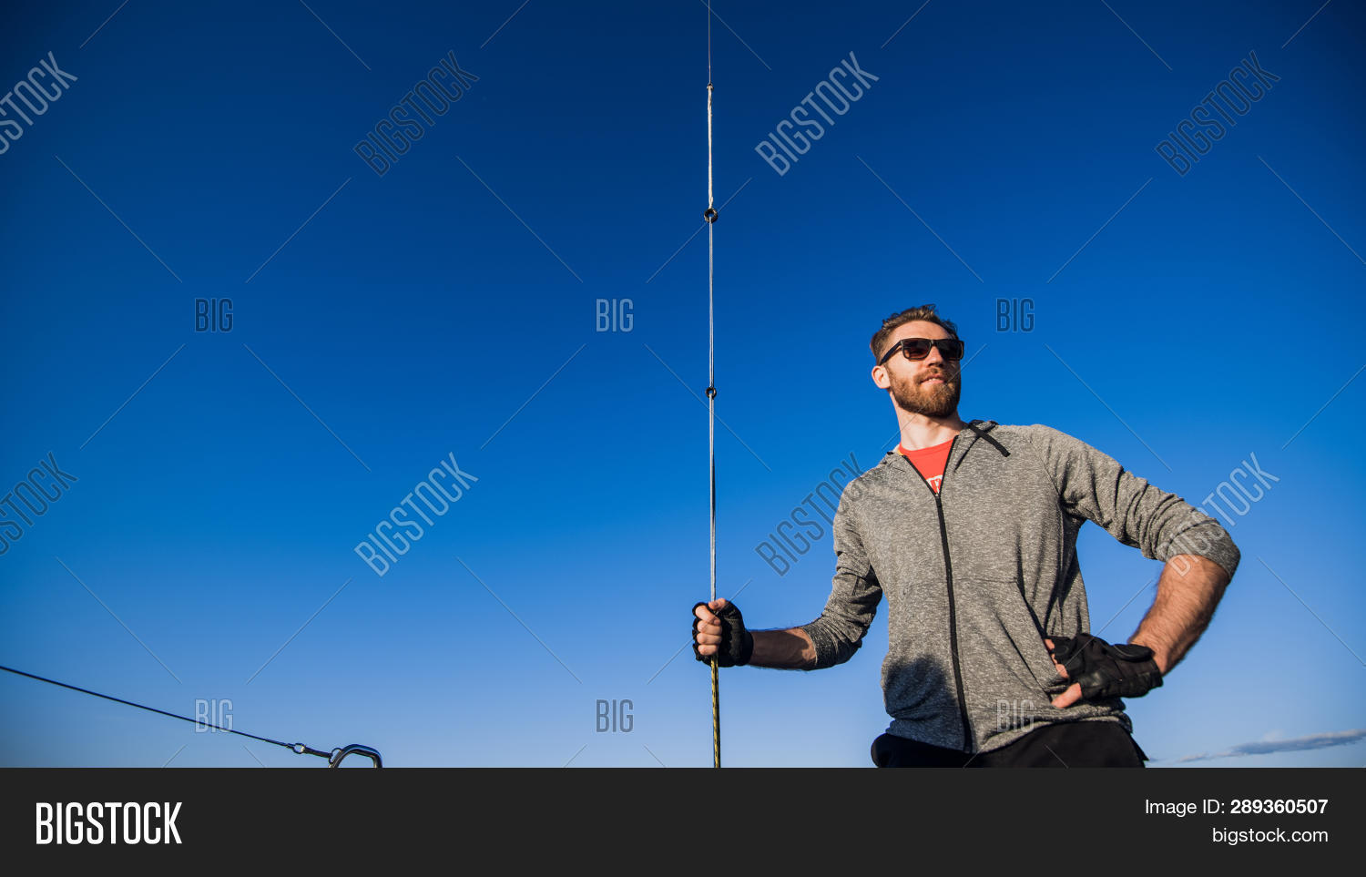 Sailing Boat Skipper Image & Photo (Free Trial) Bigstock