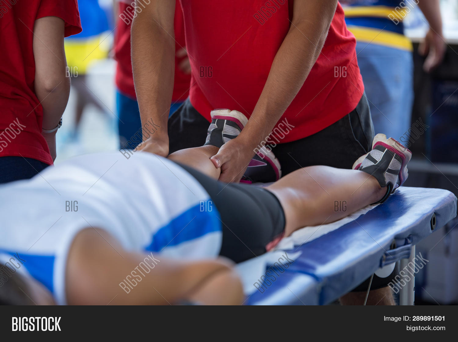 Athlete Lying On Bed Image & Photo (Free Trial) Bigstock