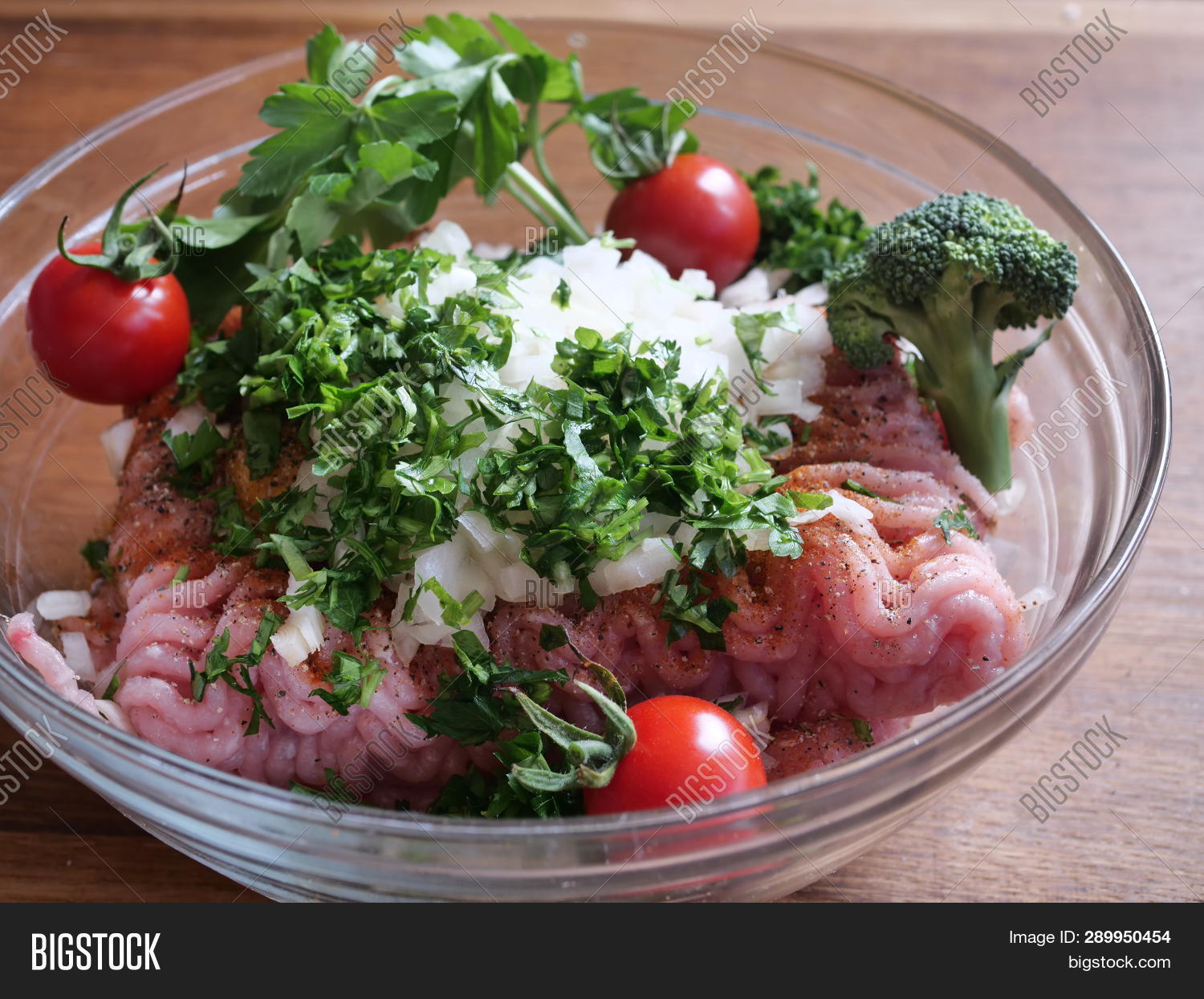 Minced Meat Onions Image & Photo (Free Trial) Bigstock