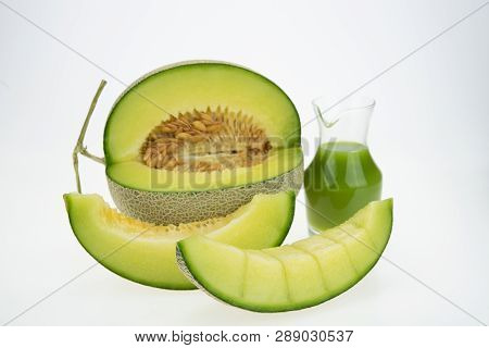 Cantaloupe Melon Isolated