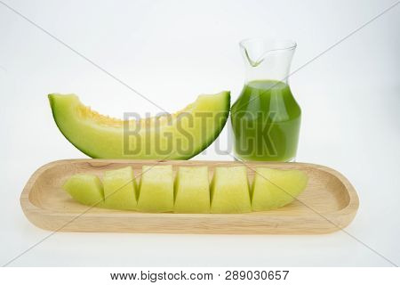 Cantaloupe Melon Isolated